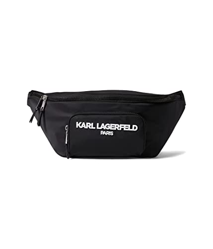 Karl Lagerfeld Paris Voyage Sling Backpack Black One Size