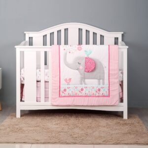 dmzveida the latest 3-piece set of crib products baby bedding set:baby comforter baby quilt,baby fitted sheet,baby pillowcase,soft skin friendly cotton fabric,for girls boys.(399)