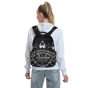 SWEET TANG Travel Laptop Backpack Anti Theft Backpacks Computer Bookbag for Men Women College (Vintage skeleton Magic Board black)