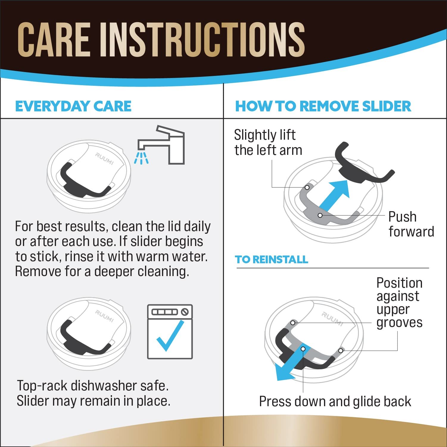 RUUMI® Nose Recess Tumbler Lid (Seafoam) – Compatible with 20 oz Yeti Rambler, Ozark Trail, Swig – See Chart for Other Brands/Sizes