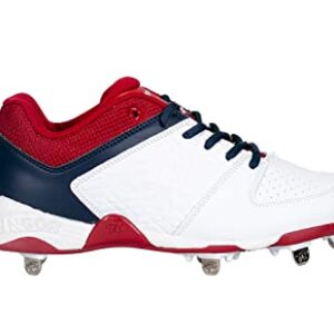 RIP-IT Women's Diamond Softball Spike - Size 6 - Red/White/Navy