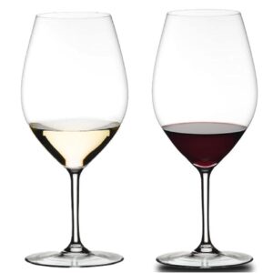 Riedel 6422/01-4 Red Wine Glasses, Set of 4, Riedel Wine Friendly, Riedel 001 Magnum, 35.8 fl oz (995 ml)