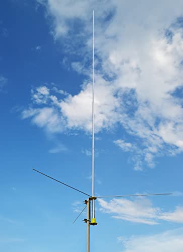 TWAYRDIO CB Base Station Antenna, Heavy Duty 20Feet 100W 27MHz Base Antenna for 10Meter 11Meter CB Radio Transceiver