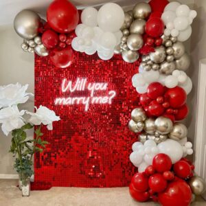 shimmer wall backdrop background for christmas backdrop red sequin backdrop panel shimmer wall backdrop 24 panels red shimmer wall panels backdrop for holiday decoration birthday christmas party