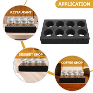 YARNOW Coffee Things 3pcs Cup Holder Food Container Pearl Cotton Coffee Mug Hanger