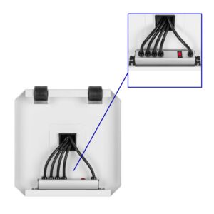 Stand Steady PowerPro Rolling Charging Station - Charging Tower with 8 USB Ports & 8 AC Outlets, Portable Power for Multiple Devices | Ideal for Schools, Businesses, Events