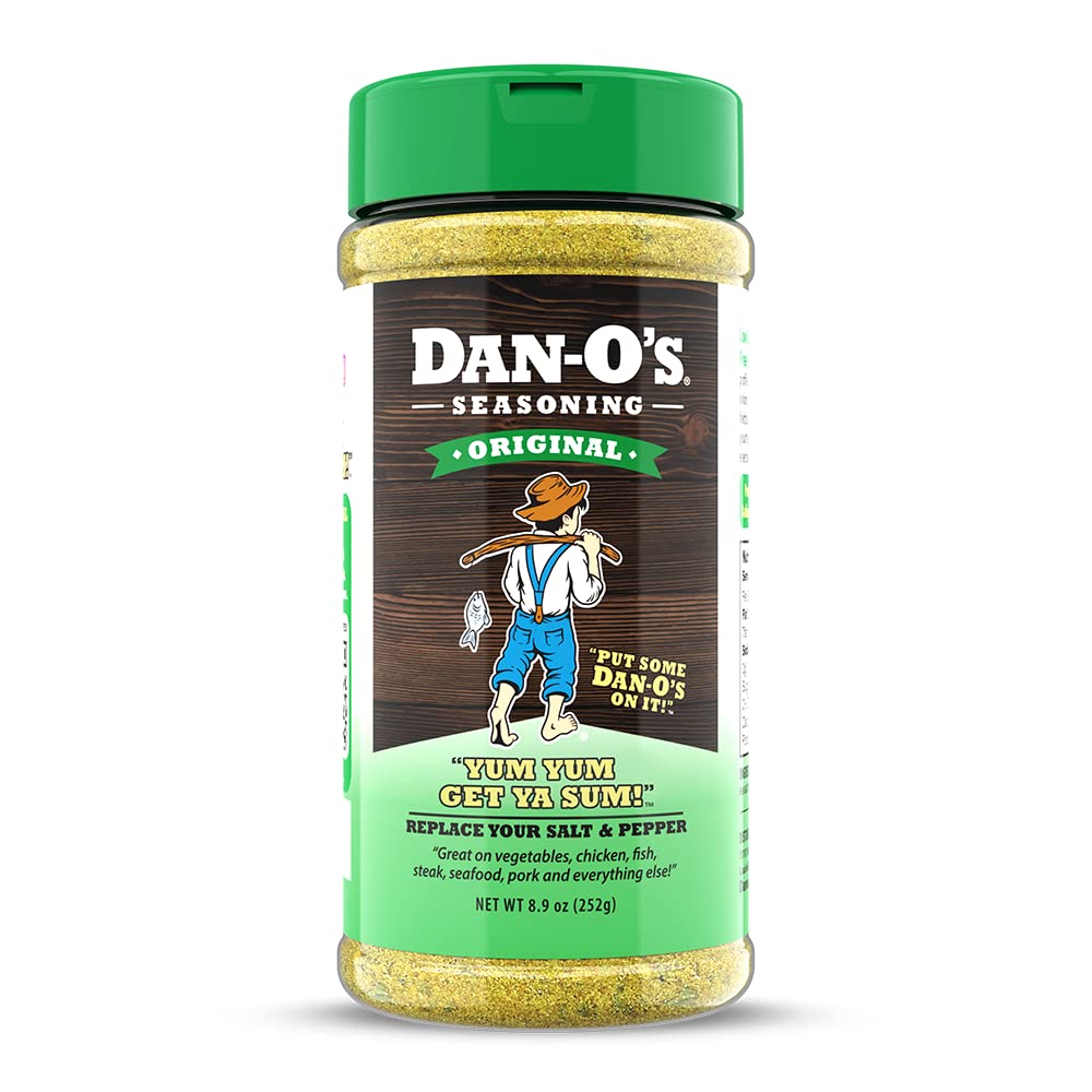 Dan-O’s Seasoning Original | Medium Bottle | 1 Pack (8.9 oz)