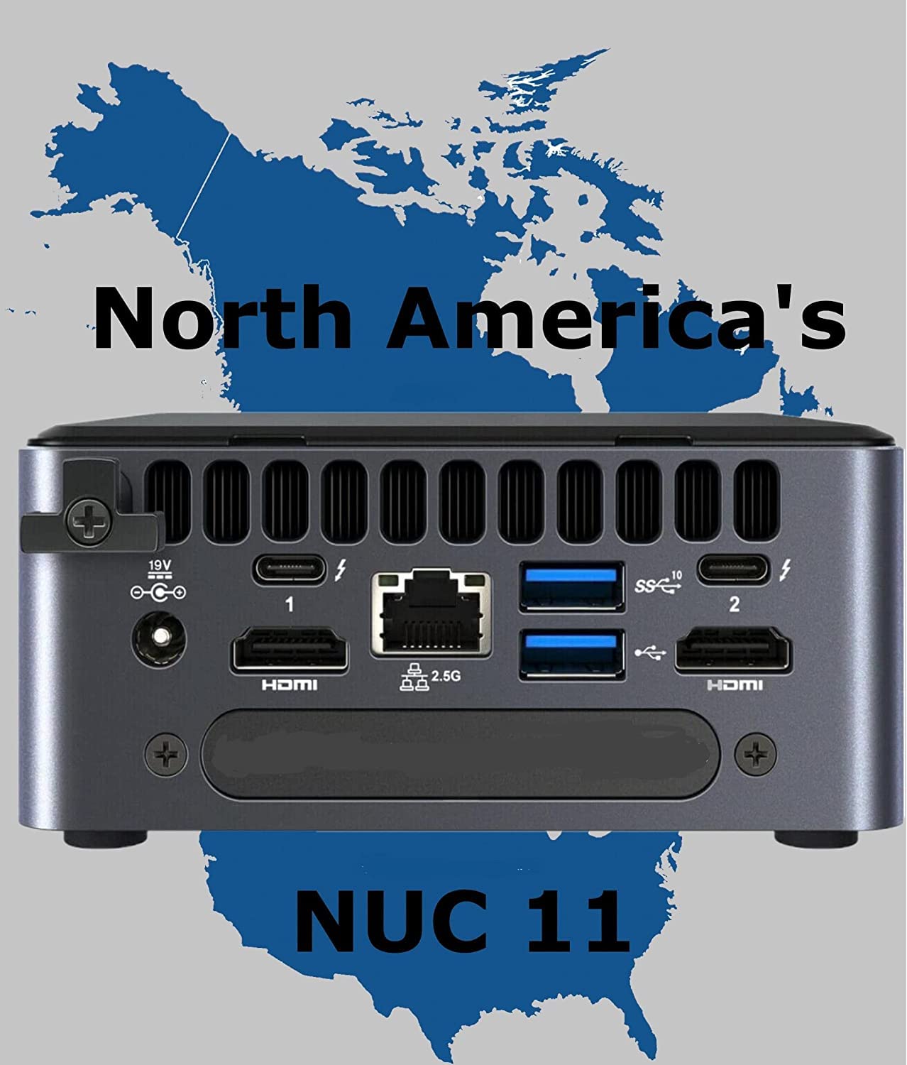 America's NUC11! Intel NUC NUC11TNHi7 Mini PC/HTPC, Quad-Core i7-1165G7 - Up to 4.7 GHz Turbo, NVMe SSD DDR4-3200MHz RAM, WiFi 6, BT 5.0 TB 3 & 4, 4X4K Monitor Capable (64GB RAM + 1TB Top-Tier NVMe)