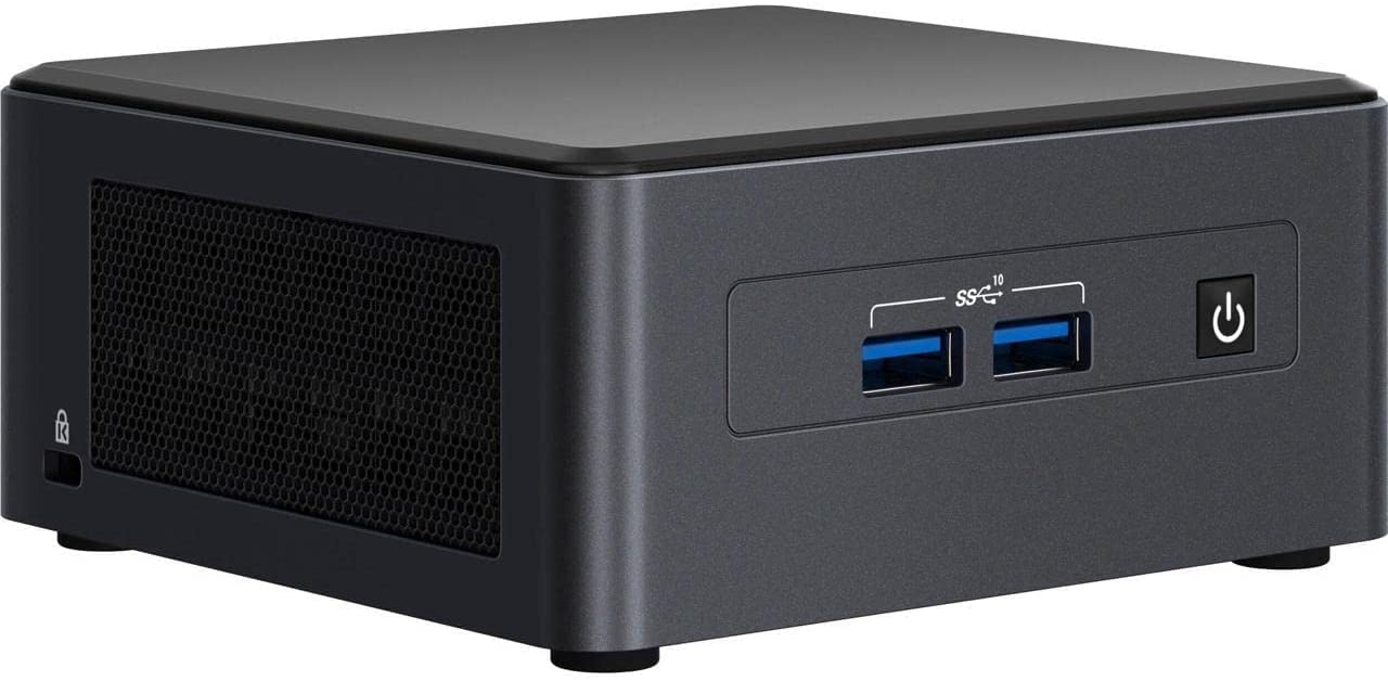 America's NUC11! Intel NUC NUC11TNHi7 Mini PC/HTPC, Quad-Core i7-1165G7 - Up to 4.7 GHz Turbo, NVMe SSD DDR4-3200MHz RAM, WiFi 6, BT 5.0 TB 3 & 4, 4X4K Monitor Capable (64GB RAM + 1TB Top-Tier NVMe)