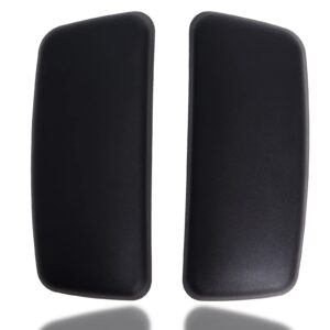 dpwrrot arm pads caps replacement for haworth zody office chair 1 pair(black)