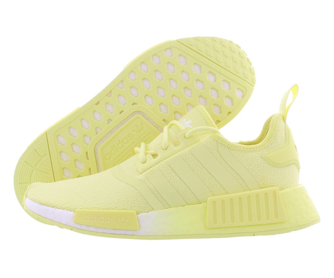 adidas Originals NMD R1 Womens Shoes Size 10, Color: Lime Yellow/White