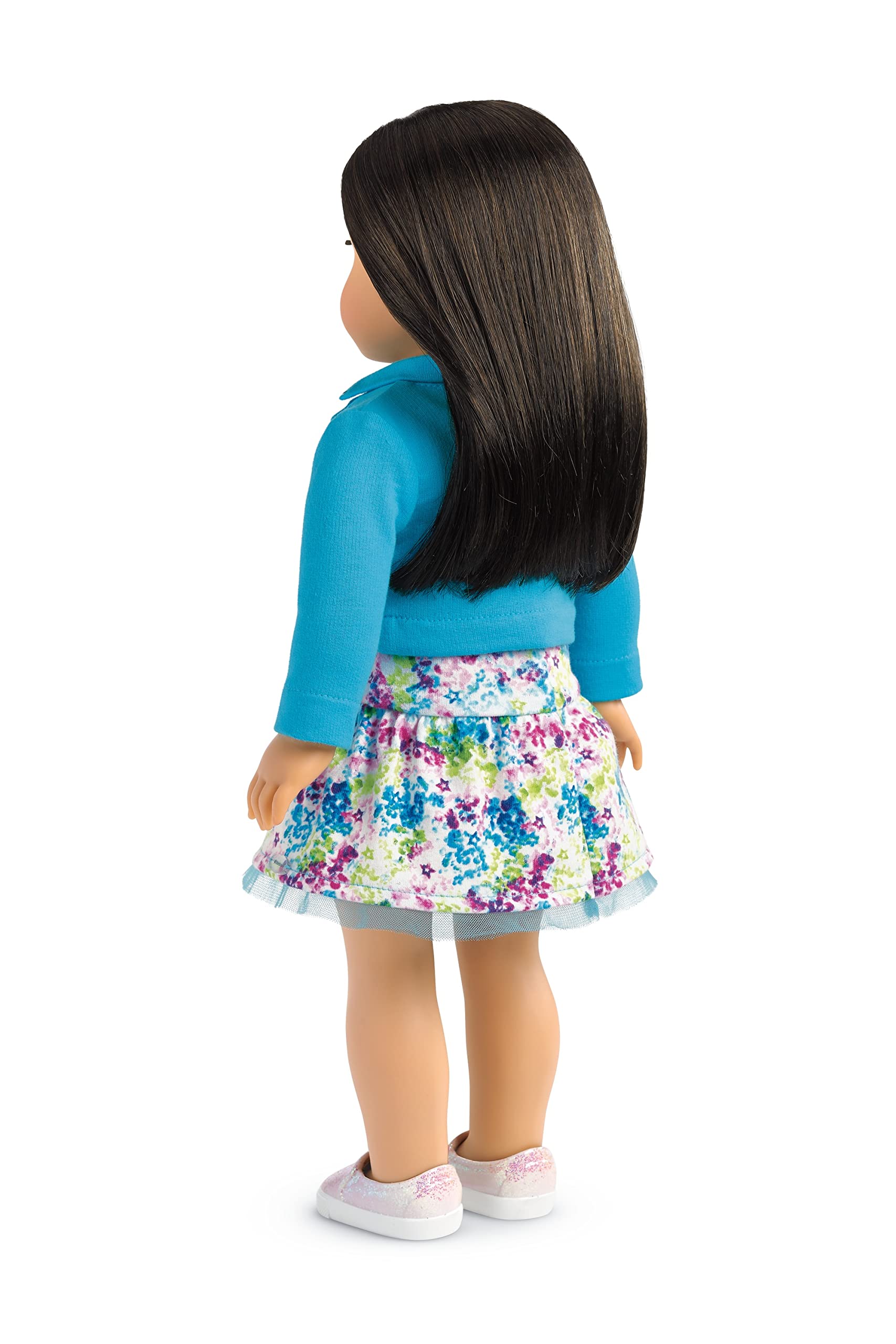 American Girl Truly Me 18-inch Doll #64 with Brown Eyes, Black Hair, and Light Skin with Neutral Undertones, For Ages 6+