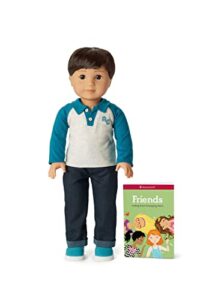 american girl truly me 18-inch doll #75 with brown eyes, brown hair, and lt-to-med skin with warm undertones, for ages 6+