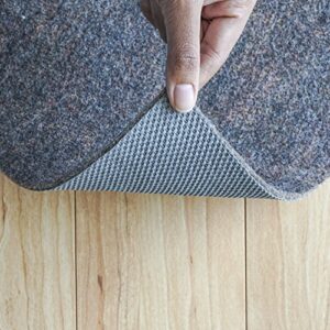 RUGPADUSA - Contour-Lock - 2'6" x 7' - 1/8" Thick - Felt and Rubber - Quality Non-Slip Rug Pad - Subtle Cushioning with Reliable Gripping Power, Safe for All Floors