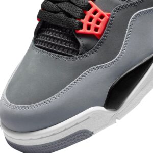 Nike Jordan Mens Air Jordan 4 Retro DH6927 061 Infrared - Size 8.5, Dark Grey/Infrared 23-black-ce