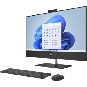 HP Pavilion 32 Desktop 4TB SSD 64GB RAM Win 11 PRO (Intel Core i9-12900K Processor with Turbo Boost to 5.20GHz, 64 GB RAM, 4 TB SSD, 31.5" 4K UHD (3840x2160), Win 11 PRO) PC Computer Envy All-in-One