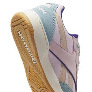 Reebok Women's BB 4000 II Basketball Shoe, Pixel Pink/Vintage Chalk/Blue Pearl, 6 Women