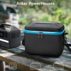 Anker Carrying Case Bag (S Size), Dustproof and Waterproof, Exclusively Compatible Portable Power Station 256Wh, 289Wh, and 389Wh, for Outdoor Camping, RV (Powerhouse Not Included)