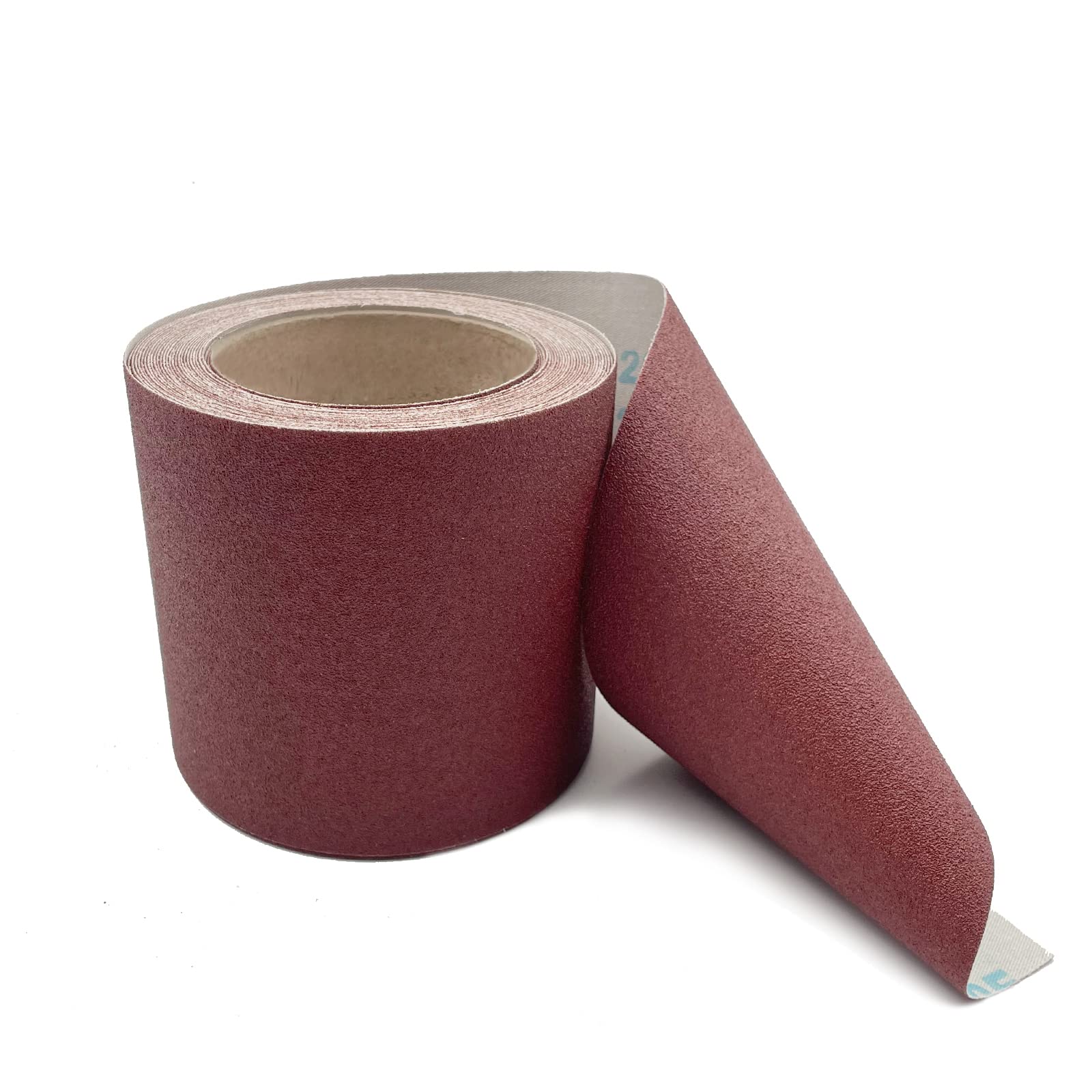 120 Grit Emery Cloth Roll, 4.5 Inch Wide 32.8 Ft Long (Equals 1/4 Sheet Sandpaper 71 Pcs) Abrasive Sandpaper Rolls for Metal Automotive Wood Furniture Sanding Paper Drum Palm Sander (120 Grit)