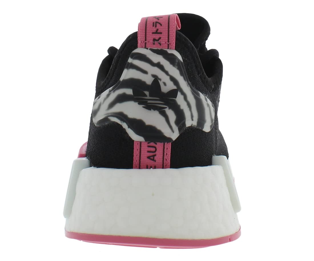 adidas Originals NMD R1 Primeblue Womens Shoes Size 9, Color: Black/White/Pink