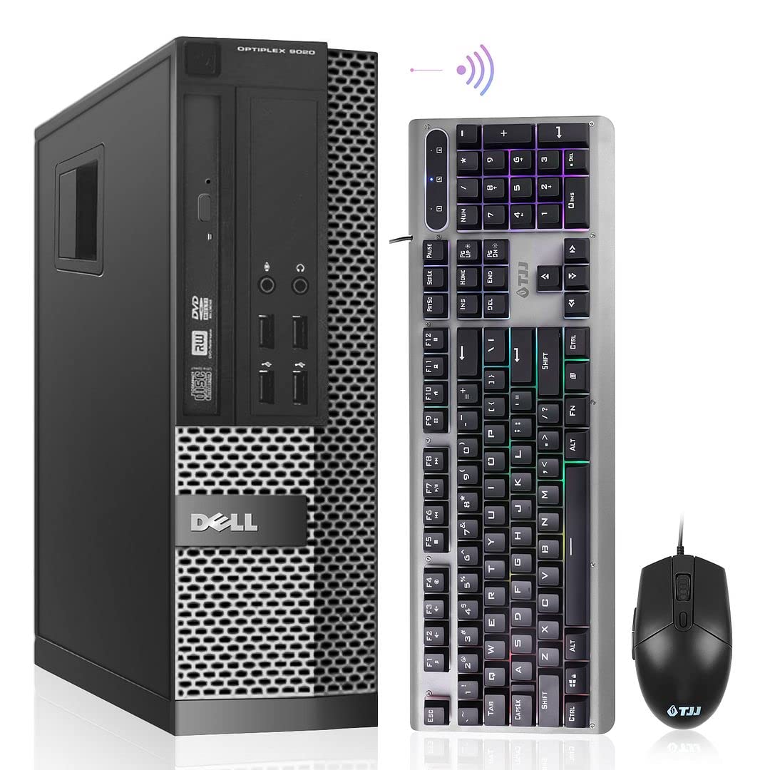 Dell OptiPlex 9020 i7 SFF Desktop Computer,Intel Quad Core i7-4770 up to 3.90GHz, 32GB Ram New 1TB SSD, AX200 Built-in WiFi 6, DVD-RW Dual Monitor Supported, Windows 10 Pro (Renewed)