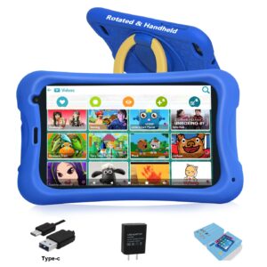 NOBKLEN Kids Tablet 7 Inch Tablet - 2GB RAM and 32GB Storage, 3000mAh Battery, Dual Cameras, and Parental Controls