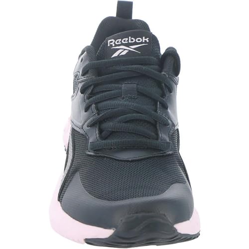 Reebok Women's ZTAUR II Running Shoe, Black/Porcelain Pink, 5.5