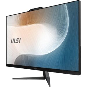 MSI Modern AM272P AIO Desktop, 27" FHD IPS-Grade LED, Intel Core i5-1240P, 8GB Memory, 512GB SSD, WiFi 6, BT 5.1, Black, Windows 11 Home (12M-029US)