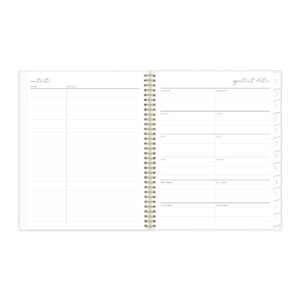 Blue Sky Life Note It 2023 Weekly and Monthly Planner Notes, 8.5" x 11", Frosted Cover, Wirebound, Leah (139479-23)