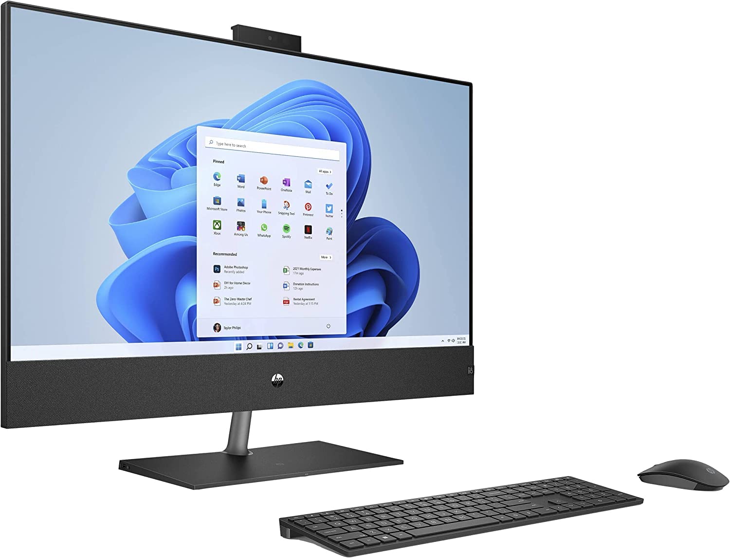 HP Pavilion 32 Desktop, Intel 12th Gen i7 8-Core CPU, 64GB RAM, 1TB SSD, 31.5" 4K UHD Display, Windows 11 Pro