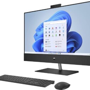 HP Pavilion 32 Desktop, Intel 12th Gen i7 8-Core CPU, 64GB RAM, 1TB SSD, 31.5" 4K UHD Display, Windows 11 Pro