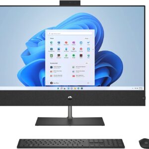 HP Pavilion 32 Desktop, Intel 12th Gen i7 8-Core CPU, 64GB RAM, 1TB SSD, 31.5" 4K UHD Display, Windows 11 Pro