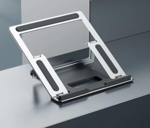 eripanmio adjustable laptop stand，upgraded aluminum computer holder compatible with 10-15.6" laptops