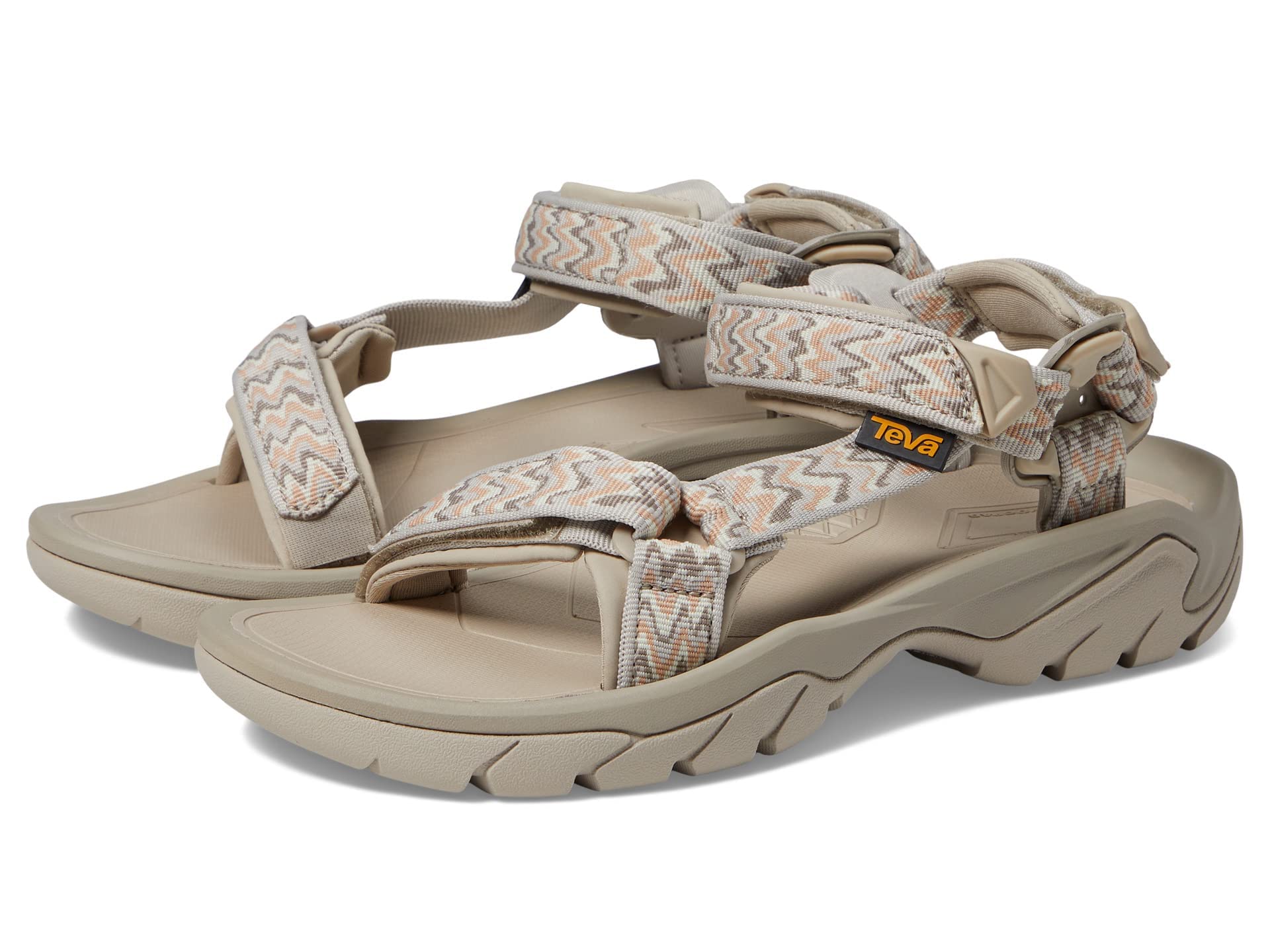 Teva Women's Terra Fi 5 Universal Sandal, Shifting Layers Neutral, 8