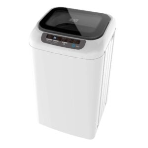 BLACK+DECKER BPWH84W Washer Portable Laundry, White, 0.84 Cu. Ft. & BCED26 Portable Dryer, Small, 4 Modes, Load Volume 8.8 lbs, White