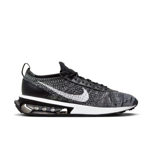 Nike Mens Air Max Flyknit Racer DJ6106 001 Oreo - Size 11 Black/White