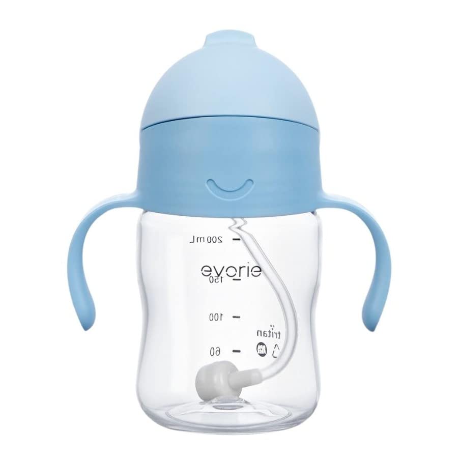 Evorie Tritan Weighted Straw Sippy Cup Super Saver 3 Colour Bundle