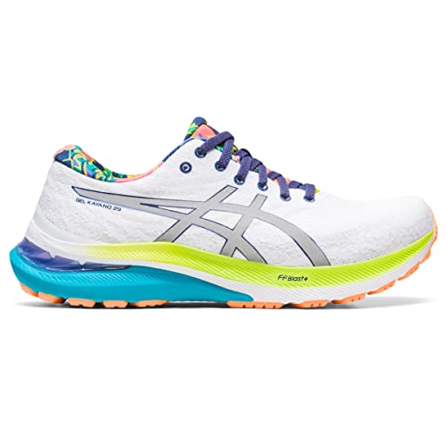 ASICS Women's Gel-Kayano 29 LITE-Show Running Shoes, 7, Lime Zest/LITE-Show