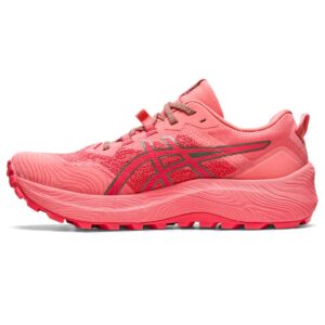 asics women's gel-trabuco 11 running shoes, 9, pink grapefruit/ivy