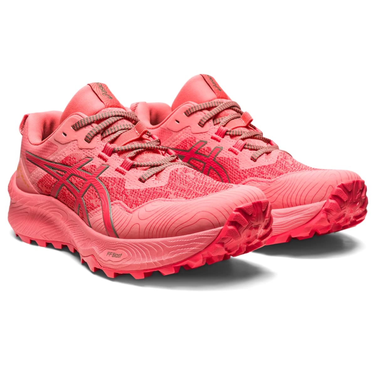 ASICS Women's Gel-Trabuco 11 Running Shoes, 9, Pink Grapefruit/Ivy