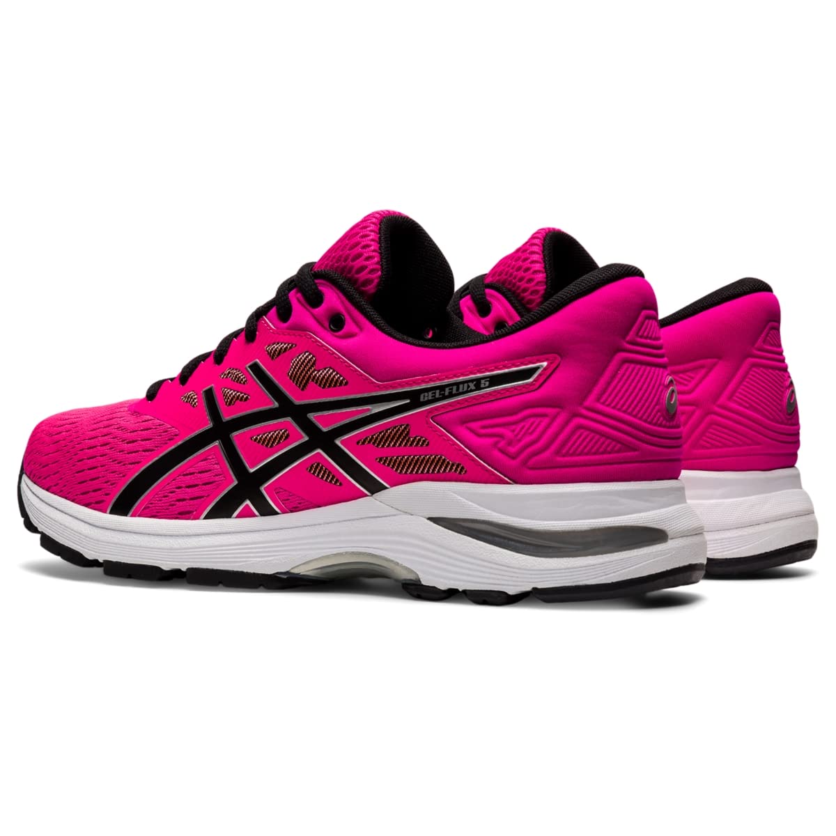 ASICS Women's Gel-Flux 5 Running Shoes, 8.5, Pink GLO/Black