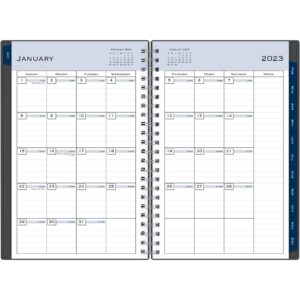 Blue Sky 2023 Weekly and Monthly Planner, January - December, 5" x 8", Flexible Cover, Wirebound, Passages (100010-23)