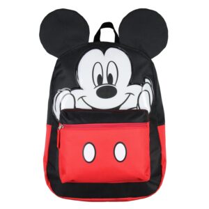 disney mickey mouse 3d character ears 16" backpack