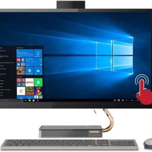 Lenovo IdeaCentre 5i AIO Desktop, 27-inch QHD Touchscreen, Intel Core i7-10700 CPU with Turbo Boost up to 4.50GHz, 64GB RAM, 512GB SSD, Windows 11 Pro