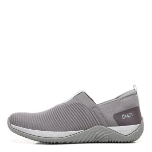 Ryka Womens Echo Knit Sneaker, Grey, 10 Wide US