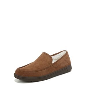 vionic gustavo men's orthotic slipper with removable insoles toffee - 11 medium