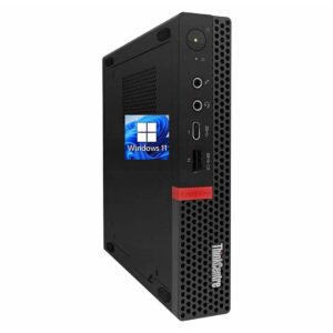 Lenovo ThinkCentre Tiny M920q Desktop,Intel Hexa-core i7-8700T Up to 4.0 GHz,32GB RAM,New 512GB NVME SSD,AX210 WiFi 6E,Bluetooth, Keyboard Mouse,Windows 11 Pro (Renewed)