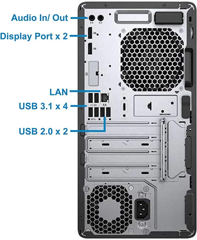 HP ProDesk 600 G3 MT Intel Core i7-7700 3.60GHz 16GB DDR4 512GB NVMe SSD Intel HD Graphics 630 Desktop PC Refurbished Window 10 Professional (Renewed)