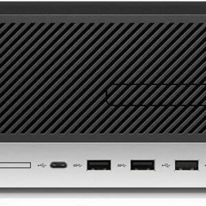 HP EliteDesk 800 G4 SFF Intel Core i7-8700 3.20GHz 16GB DDR4 256GB M.2 SATA SSD Desktop PC Refurbished Window 10 Professional Renewed