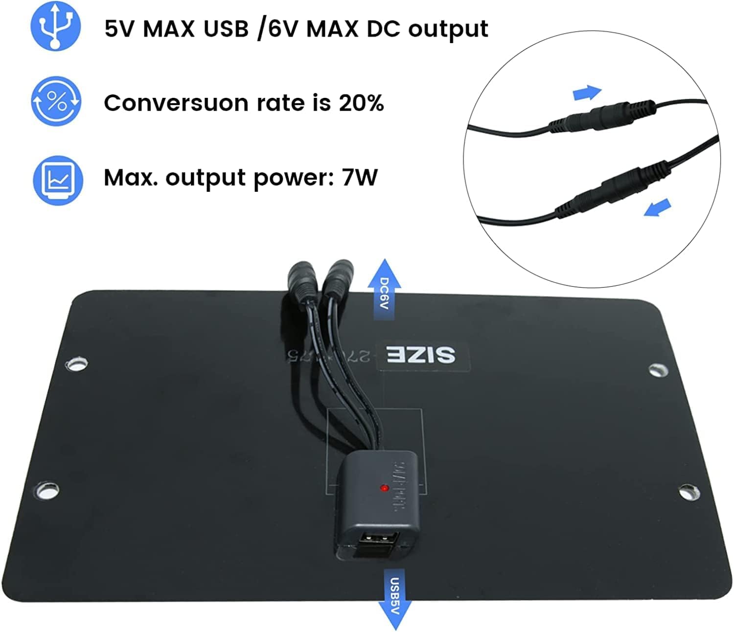 Solar Panel Fan Kit, JINHOMSOLAR 10W Dual Fan with 6.5Ft/1.9 m Cable for Small Chicken Coops, Greenhouses, Doghouses,Sheds,Pet Houses, Window Exhaust